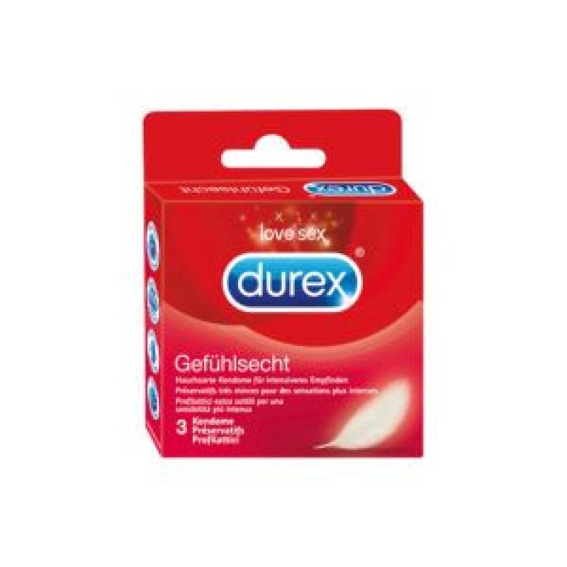 Durex Gefühlsecht 3 Stk
